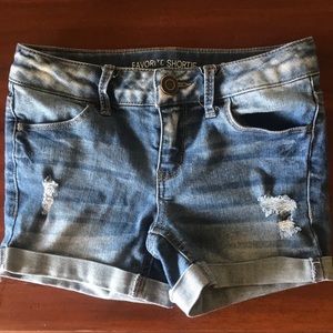 Girls Denim Shorts
